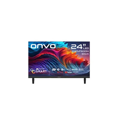 Onvo 24OVF6001H 24'' Full HD Smart LED TV 1366 x 768 Çözünürlük ve Dahili Uydu Alıcısı